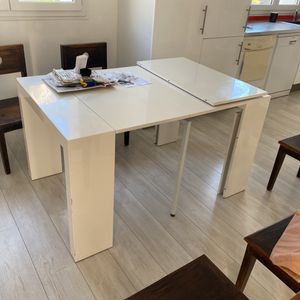 Table blanche 