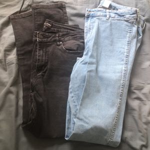 Deux jeans femme taille 40 