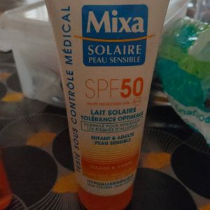 Mixa solaire spf 50 crème solaire indice 50