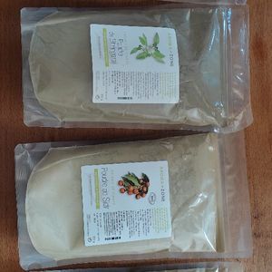Lot de 4 sachets d'extrait de plantes
 
