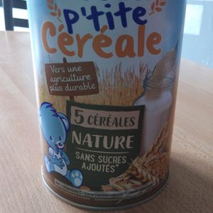 Céréales pour plus de 6 mois
