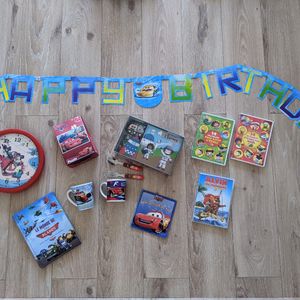 Lot Cars et dessins animés 