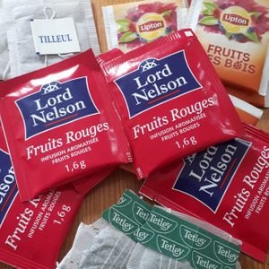 Sachets de thé divers