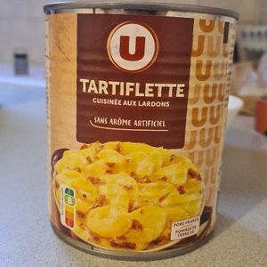 Tartiflette cuisiné aux lardons