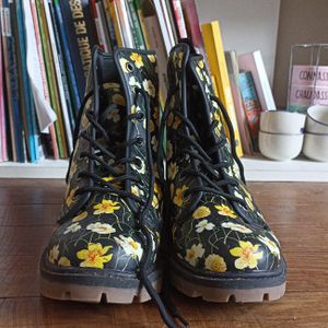 Bottines à lacets 