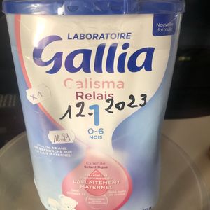 Don lait gallia 0/6 mois