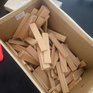 Jeu de construction en bois