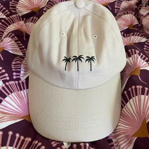 Casquette beige 