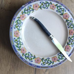 6 assiettes en faïences 