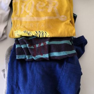 4 tshirts manches longues 4 ans