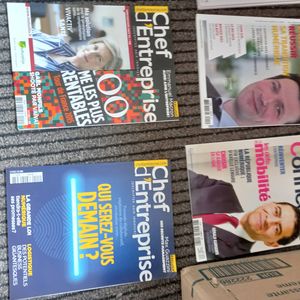4 magazines Entreprise