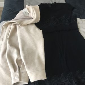 Robe Zara et haut stradivarius taille 36 ou S