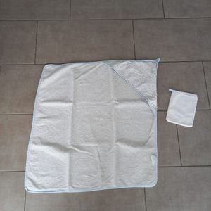 Serviette et gant de toilette 
