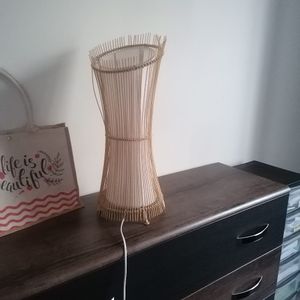 Lampe bambou
