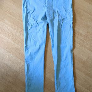 Pantalon toile bleue stretch T36/38