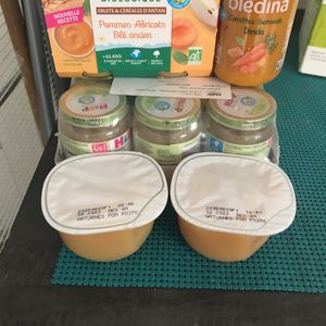 yaourt, pot pour bébé 