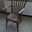 Antique chair with arm rests 