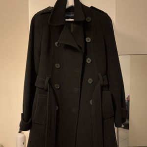 Manteau noir taille S