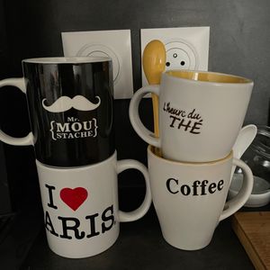 Donne 4 mugs 