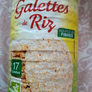 Galette de riz bio