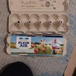 Boîtes d'œufs 