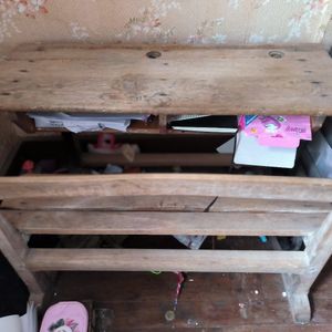 Bureau enfant 2 places en bois