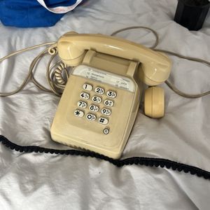 Ancien téléphone de deco 
