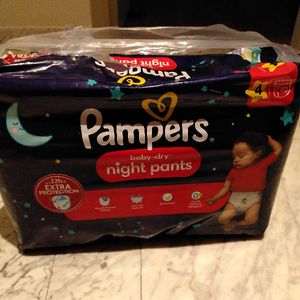 Pampers couches culottes taille 4