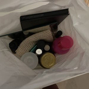 Mixed bag of beauty and care products
