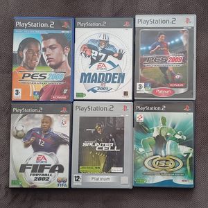 Divers jeux de PlayStation 2 (PS2)