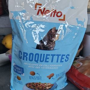 Croquettes chat netto