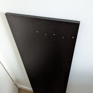 Donne plateau table basse bois plaqué noir