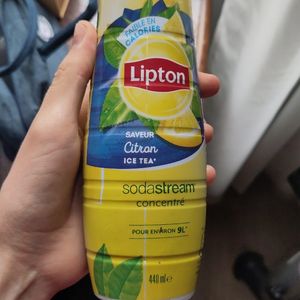 Soda stream citron