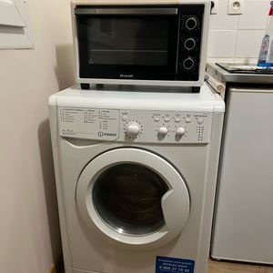 Machine à laver + mini four 