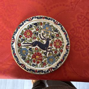 NKlaus Assiette à Bougies 12cm Aluminium Or Ronde Bougeoirs Bougies