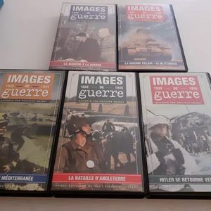 Cassettes VHS Images de guerre