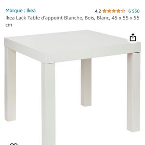 Table IKEA d’appoint