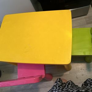 Table et chaise enfant 