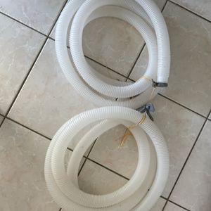 2 tuyaux pour filtre de piscine auto portée 