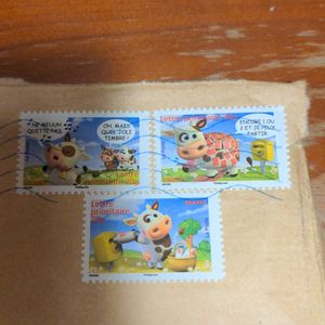 3 jolis timbres 