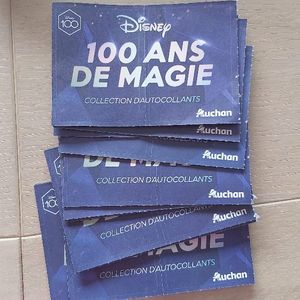 12 pochettes 100 ans de magie Disney