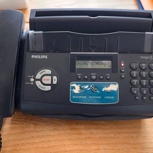 Téléphone fax Philips