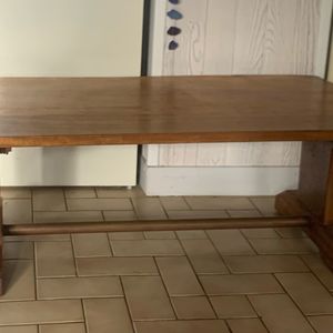 Table basse style bistrot 