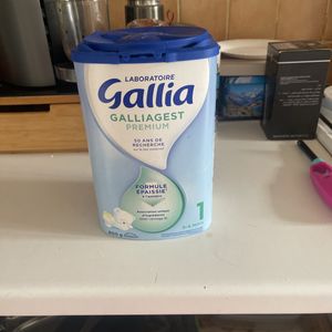 Boîte de lait gallia