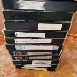 11 cassettes vidéos enregistrées lot 2