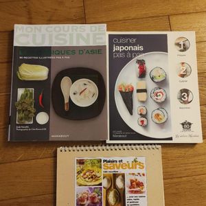 Livre cuisine japonaise