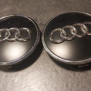 Deux ronds centre de gante Audi 6 cm