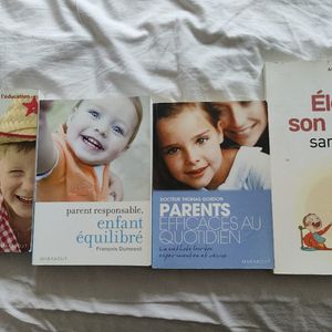 Livres jeunes parents pour éducation enfants 