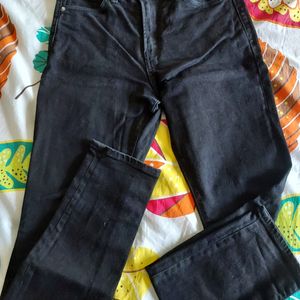 Jean noir épais skinny H&M 30/32