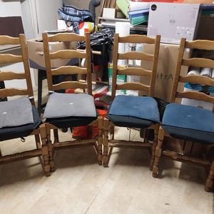2 lots de 4 chaises